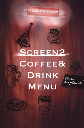 SCREEN 2／シネマのコーヒー＆ドリンクメニュー